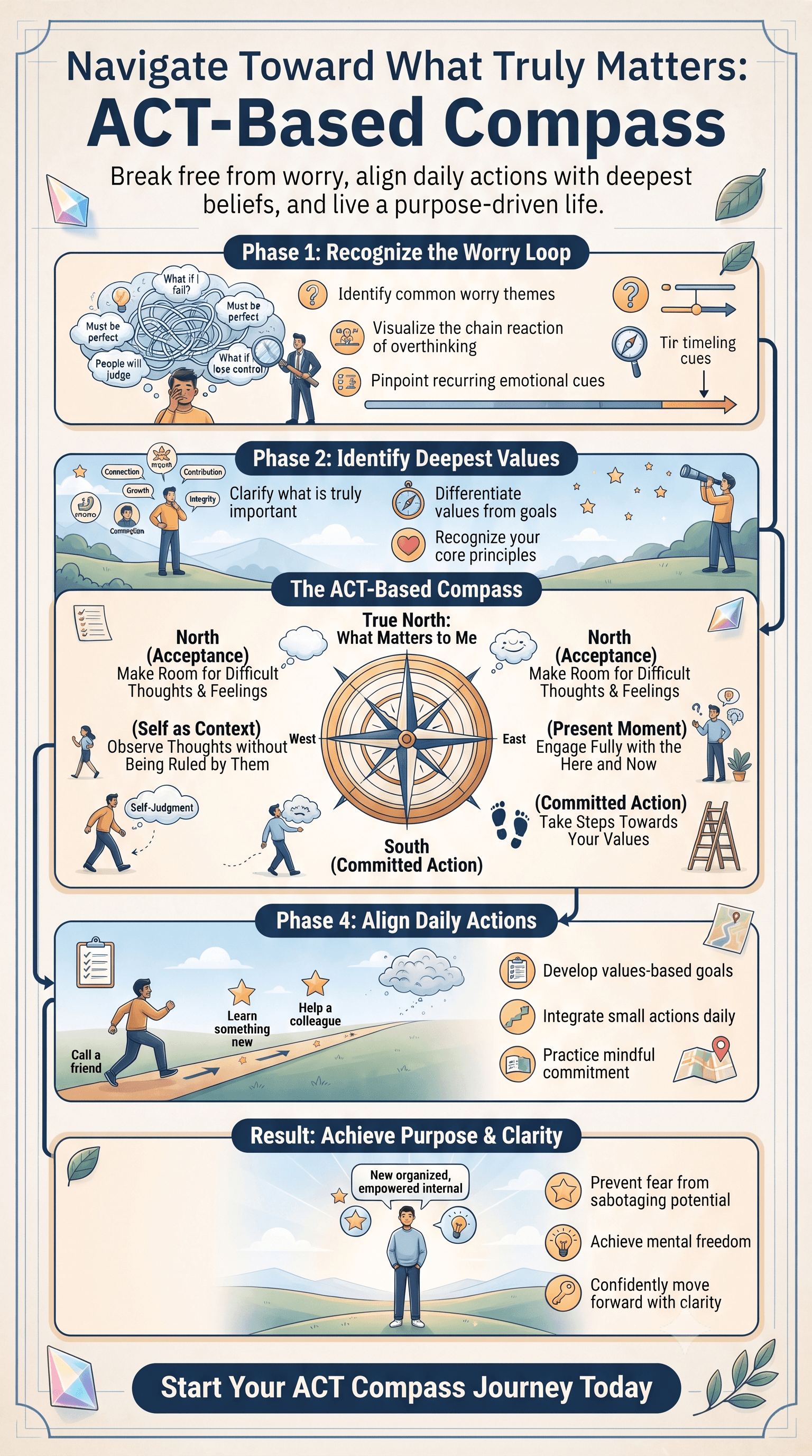 Worry to Values Compass Full Bundle